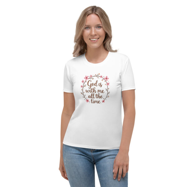 God is With Me All the Time Women's T-shirt